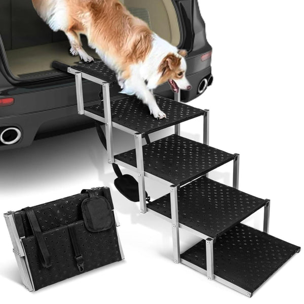 Zoomies Folding Dog Stairs